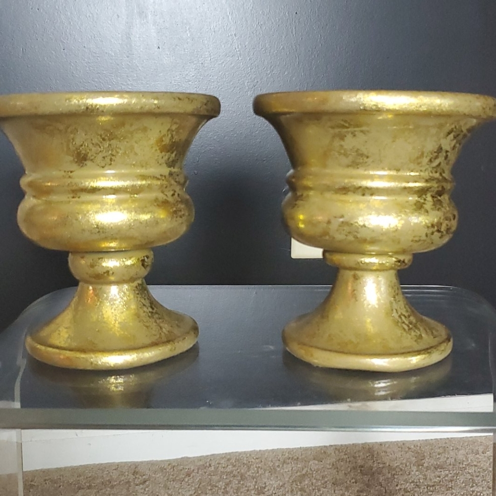 Metal plant holder 7"h set